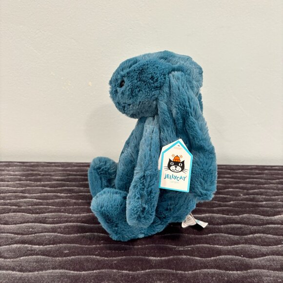RARE Jellycat Medium Bashful Mineral Blue Bunny BNWT - Picture 4 of 6